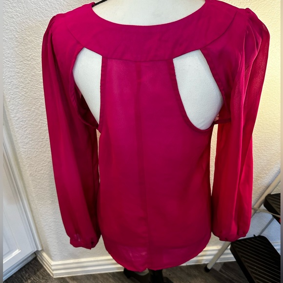 Pink Work Blouse - Picture 2 of 4